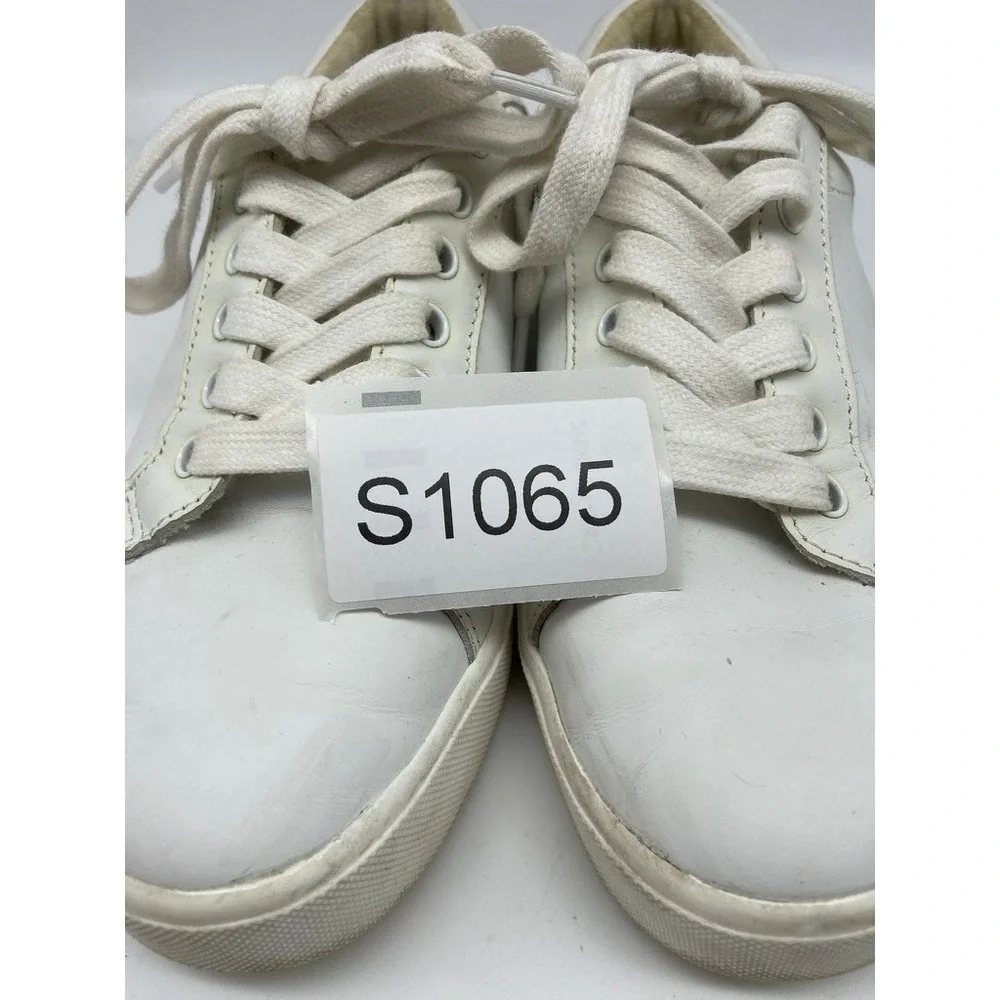 Sam Edelman‎ Ethyl Sneakers Womens 6.5M White Leather Low Top Platform Shoes